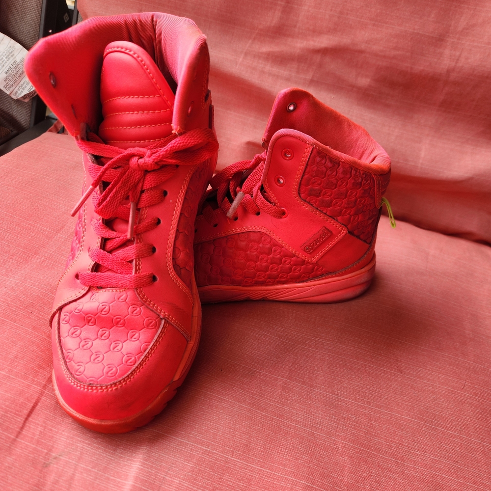 Zumba Fitness Vibrant Red High-Tops